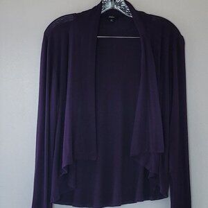 Storm draped front shrug